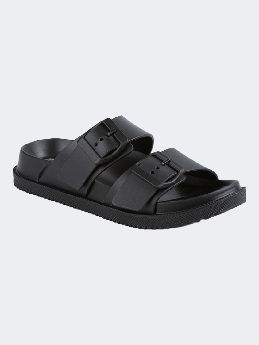 Oil&Gaz Comfortable Women Lifestyle Slide Black