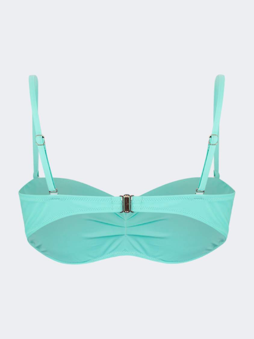 Oil And Gaz Classic Women Beach Bra Light Mint