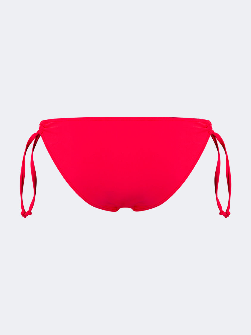 Oil And Gaz Breathable Women Beach Tie-Side Bottom Fuchsia