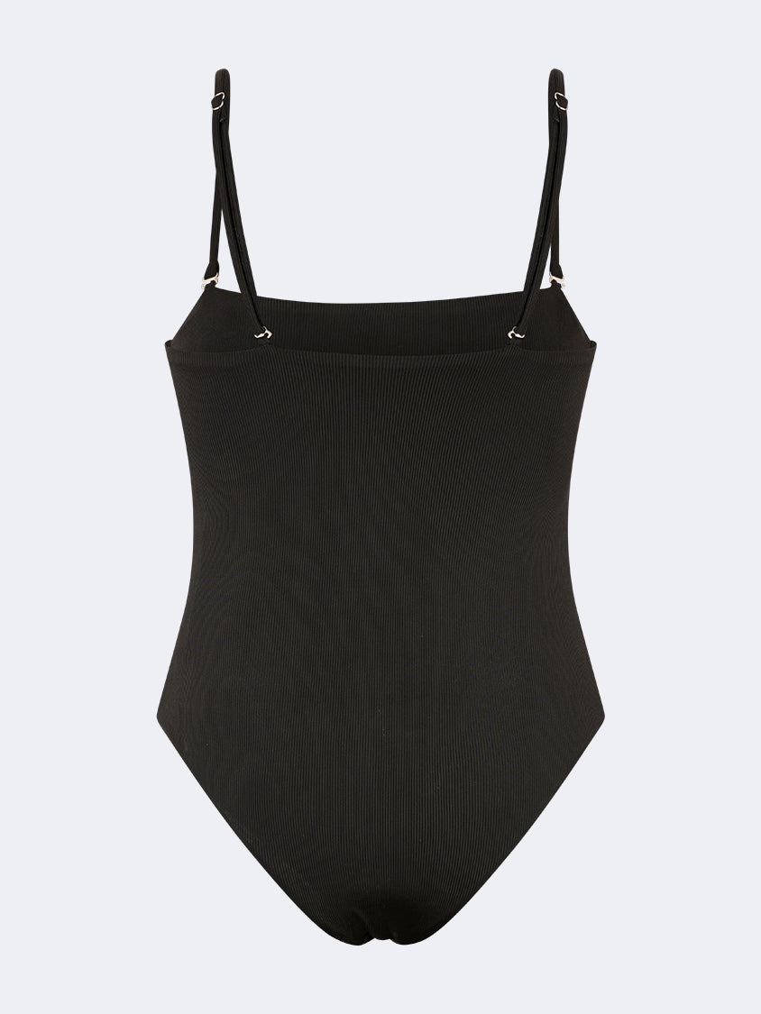 Oil And Gaz Modern Women Beach Monokini Black