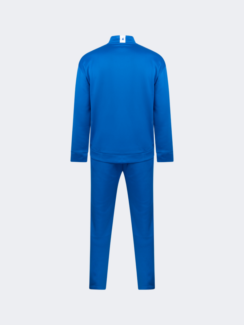 Oil&Gaz Modern Men Lifestyle Suit Royal Blue/White