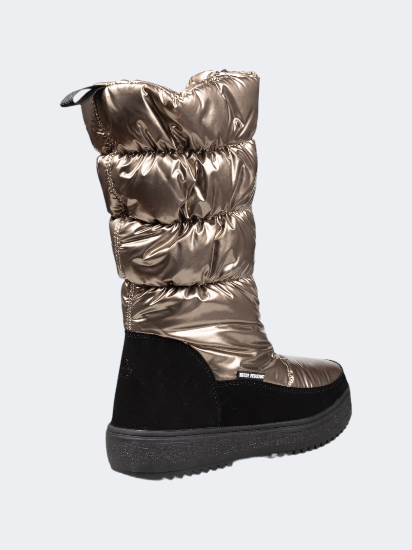 Oil & Gaz After Ski Women Skiing Boots Light Gold