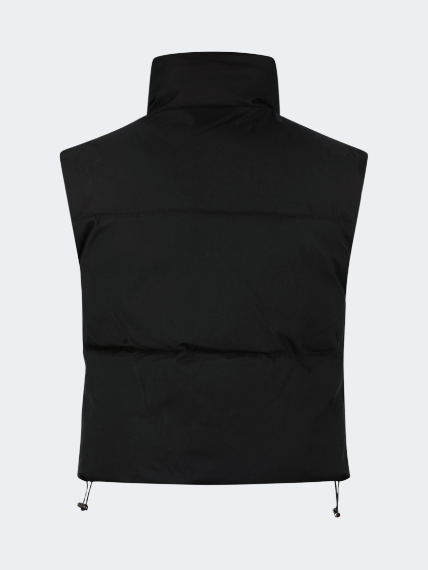 Lc-K2426 Women Puffer Vest Blk