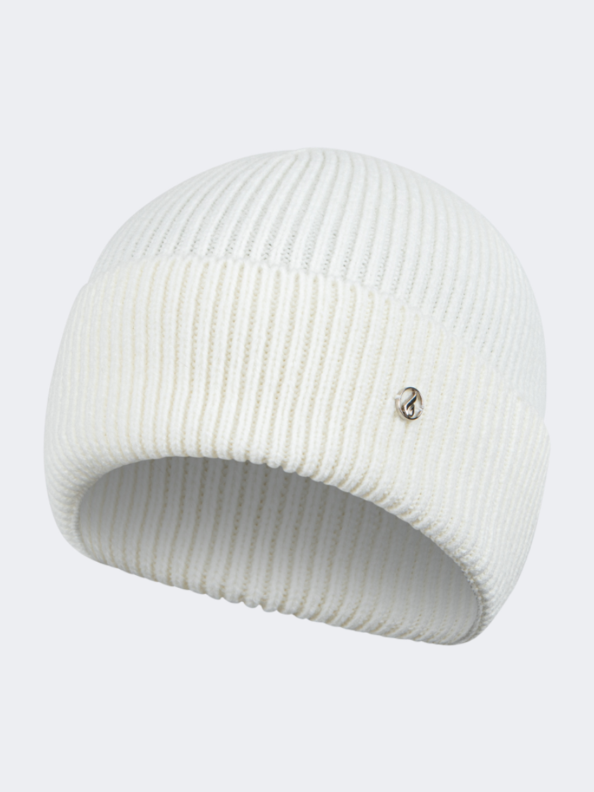 Oil And Gaz Cozy Women Lifestyle Beanie White
