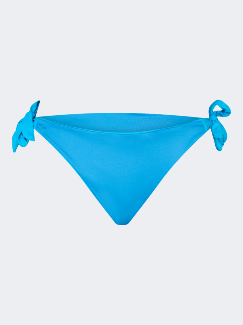 Oil And Gaz Comfortable Women Beach Tie Side Bottom Blue