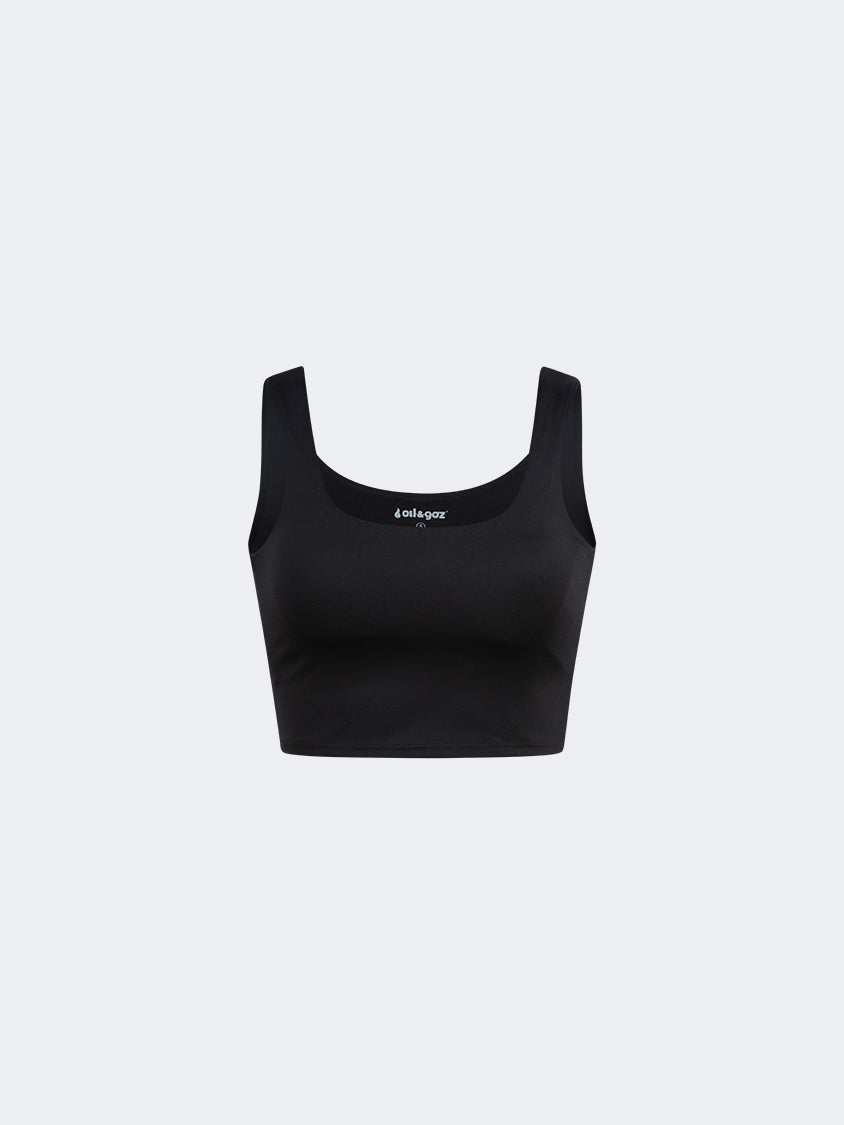 Oil And Gaz Chic Women Lifestyle Bra Black