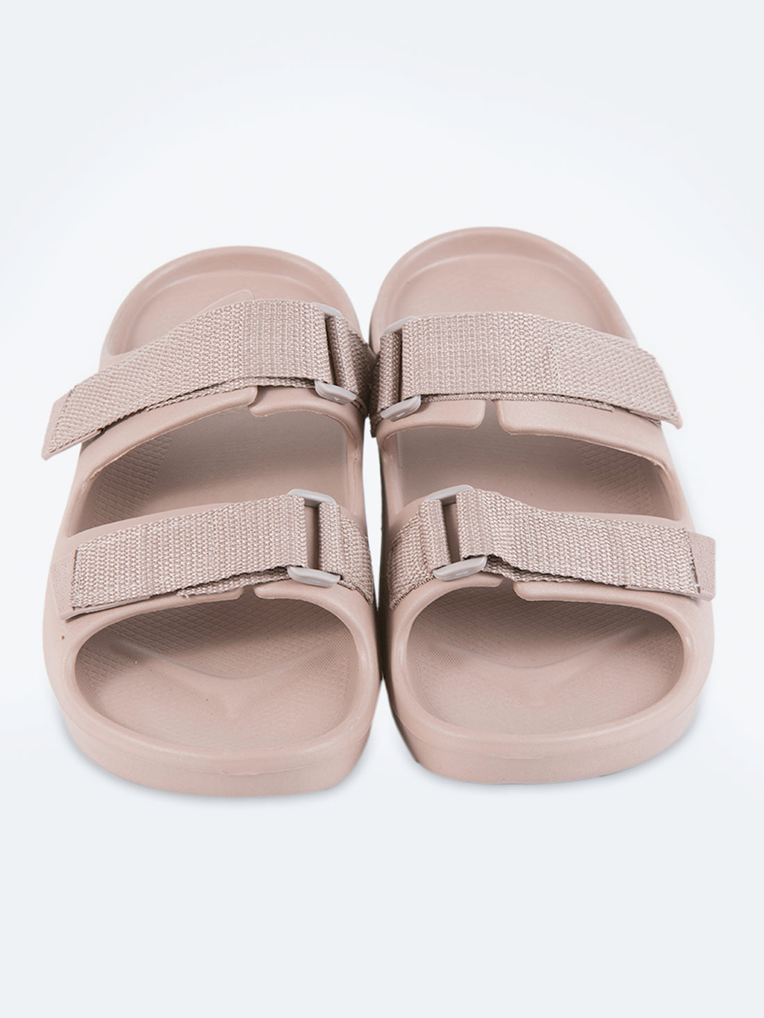 Oil And Gaz Comfy Women Beach Sandals Beige