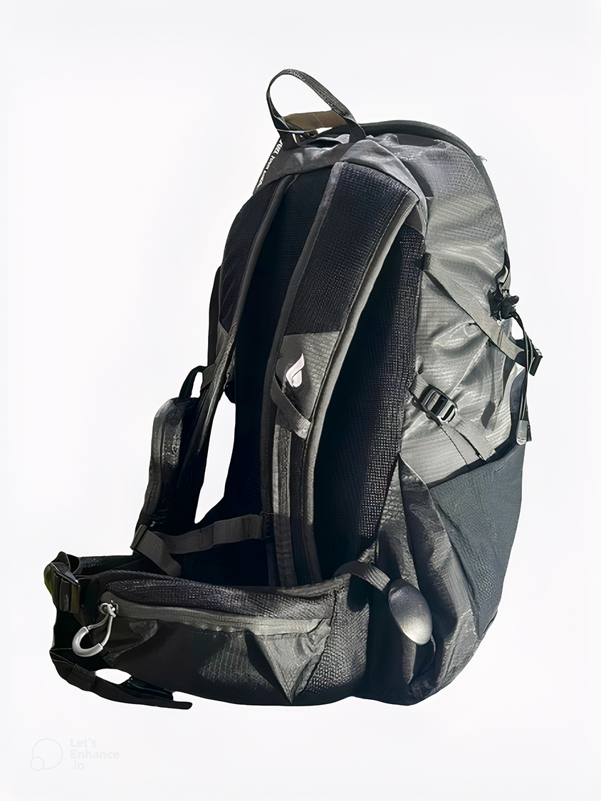 Oil And Gaz 20 L Unisex Hiking Bag Dark Grey/Black