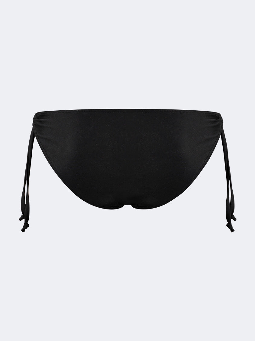 Oil And Gaz Breathable Women Beach Tie-Side Bottom Black