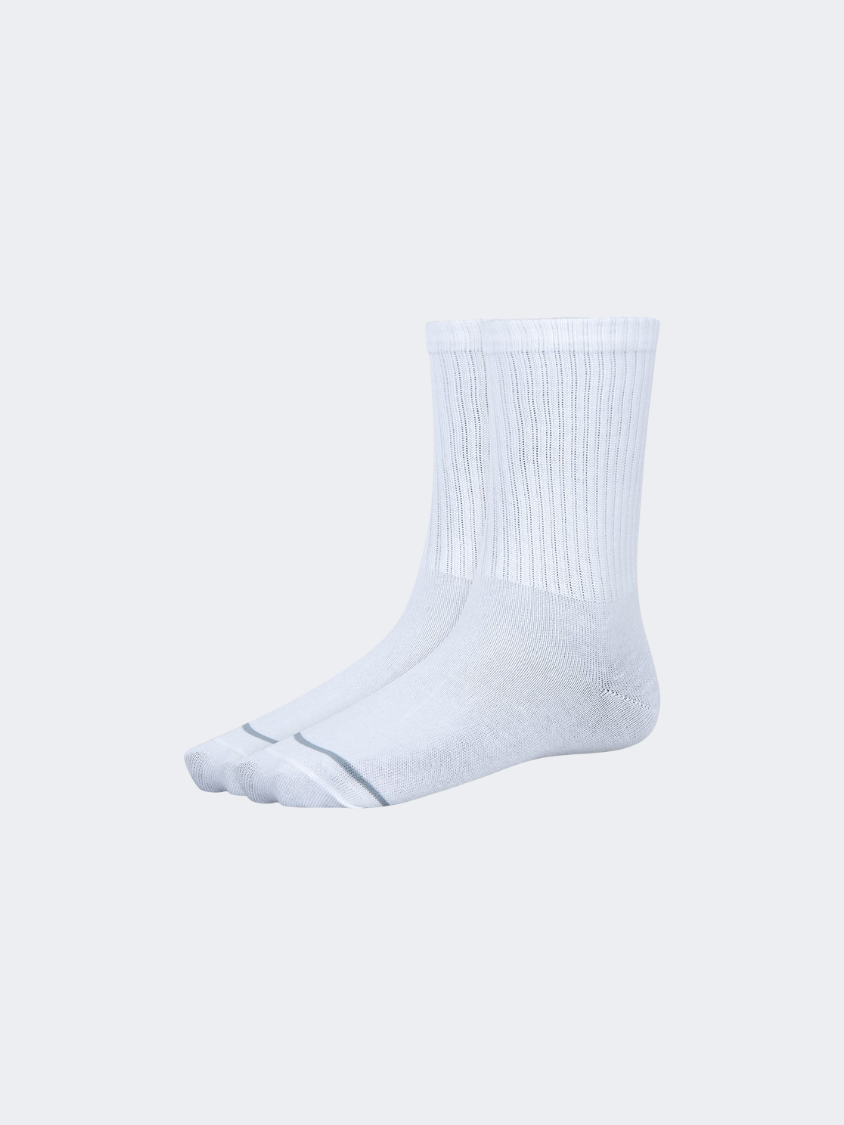 Oil And Gaz Soft 3 Pack Kids Lifestyle Socks Grey/White/Navy