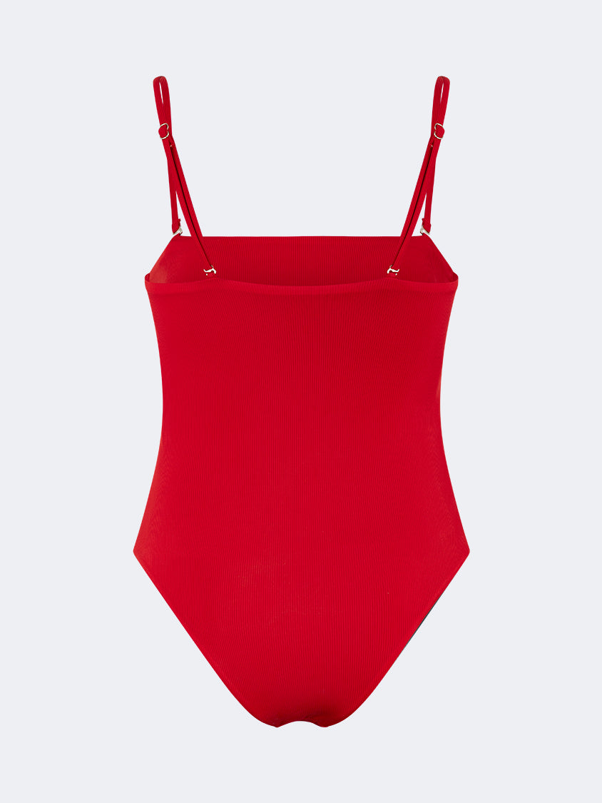 Oil And Gaz Modern Women Beach Monokini Red