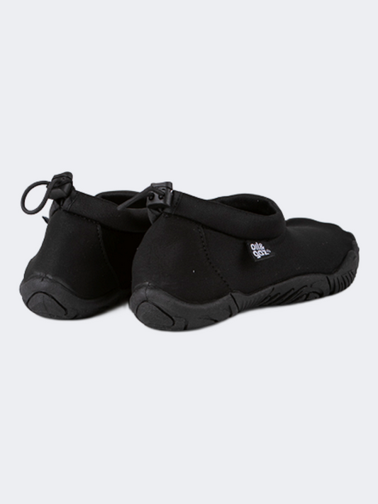 Oil & Gaz Slip-On Kids Beach Aqua Shoes Black