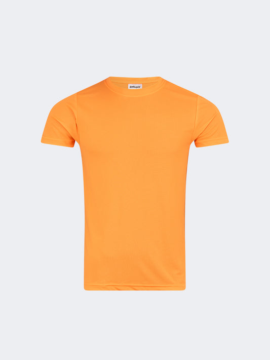 Oil & Gaz Lightweight Men Multisport T-Shirt Orange Fluo