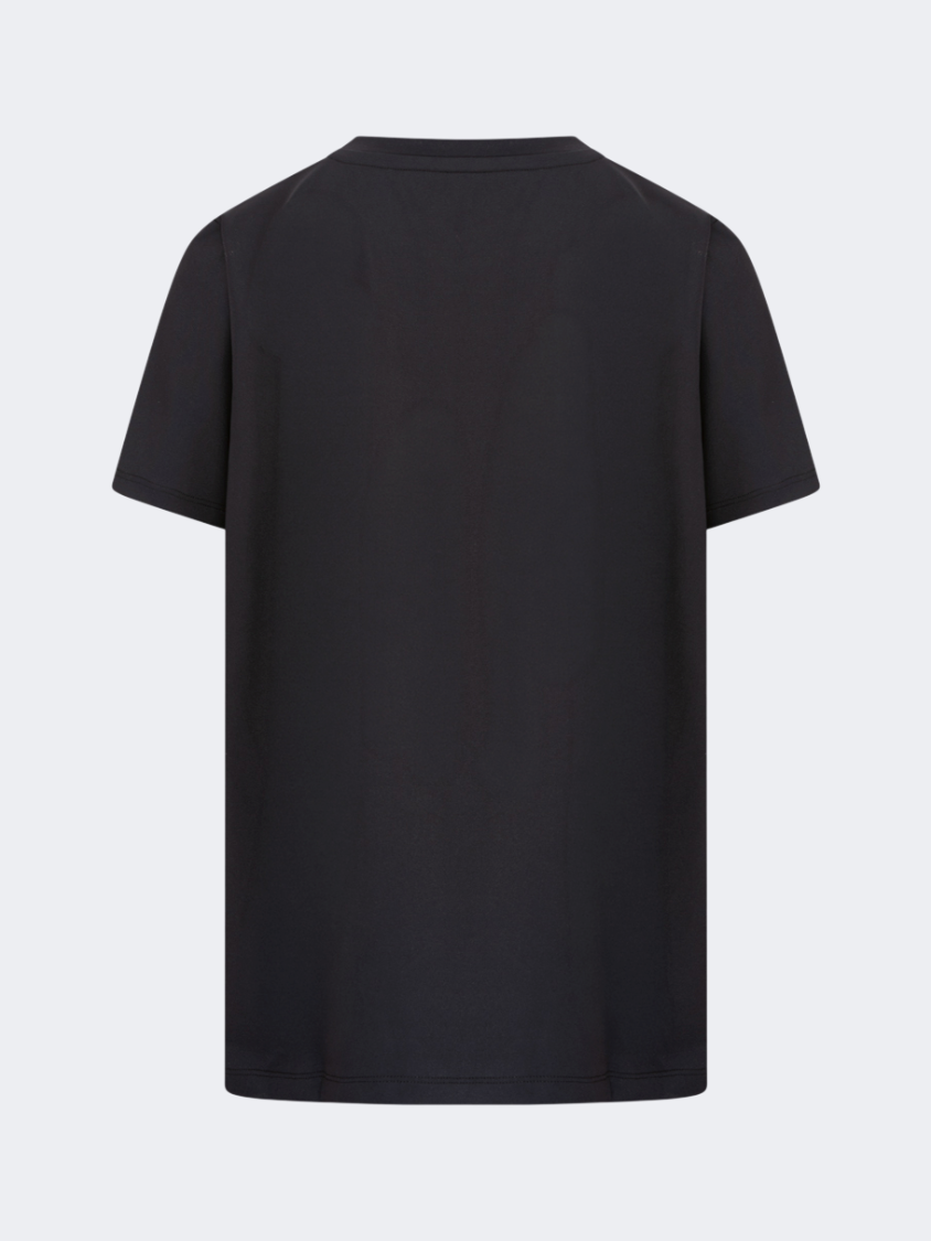 Oil&Gaz Breathable Kids-Girls Lifestyle T-Shirt Black