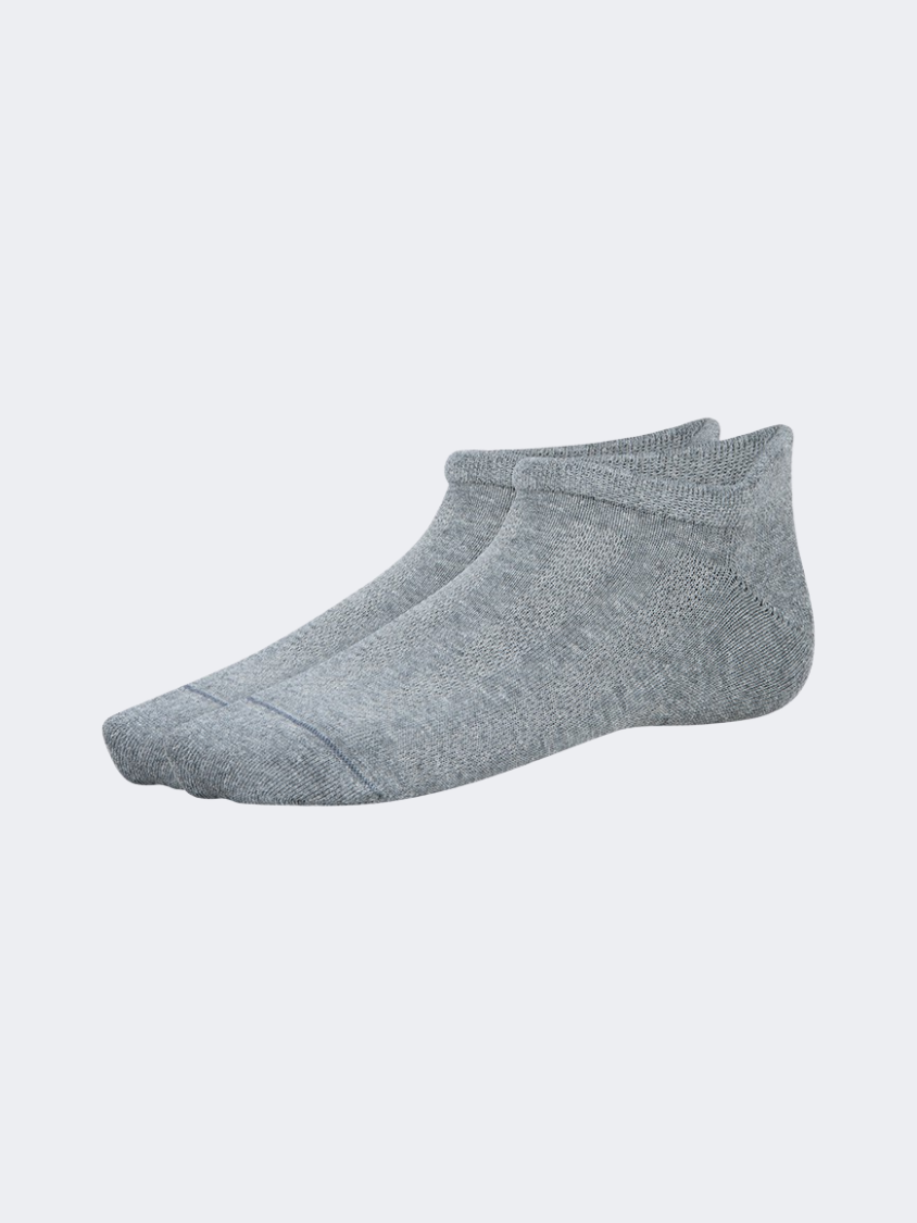 Oil And Gaz Soft 3 Pack Unisex Lifestyle Socks Grey/White/Navy