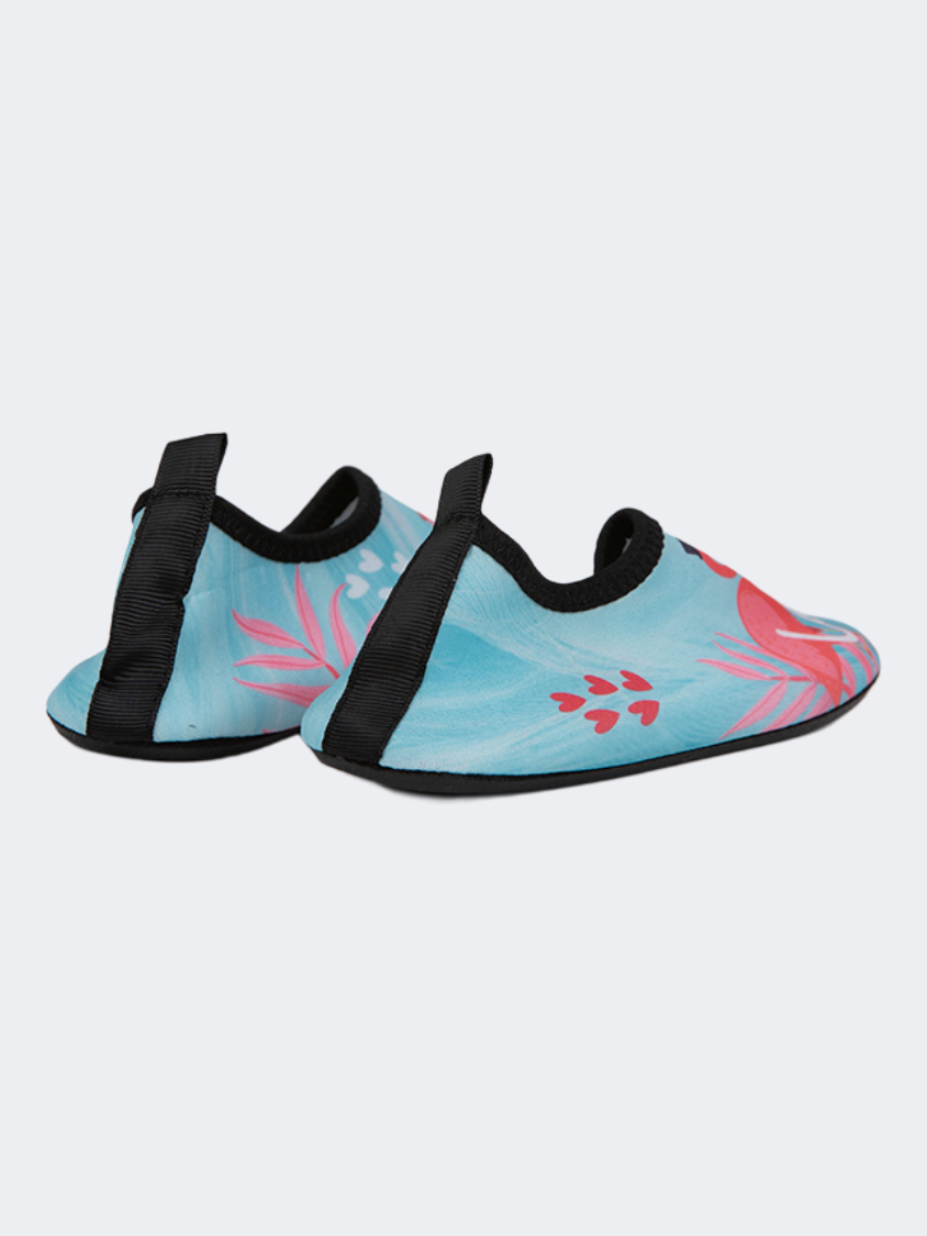 Oil And Gaz Protective Kids Beach Aqua Shoes Light Blue