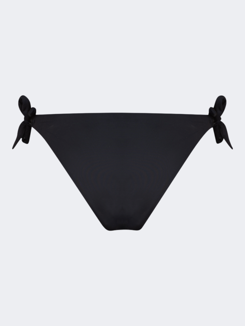 Oil And Gaz Comfortable Women Beach Tie Side Bottom Black