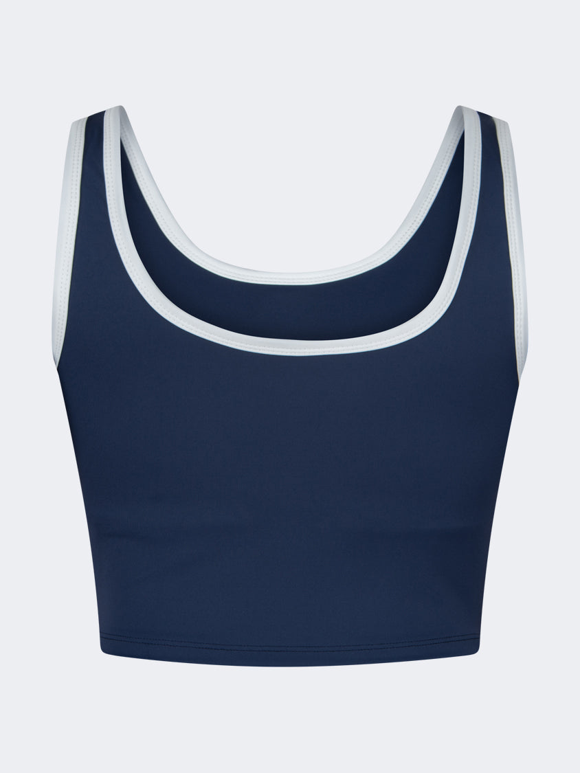 Oil And Gaz Double-Layered Women Lifestyle Bra Navy