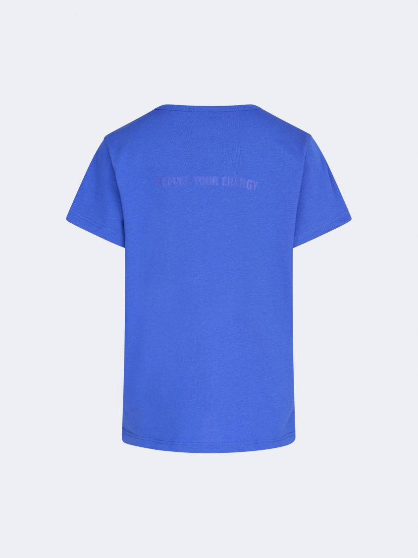 Oil And Gaz Classic Kids-Boys Lifestyle T-Shirt Royal Blue