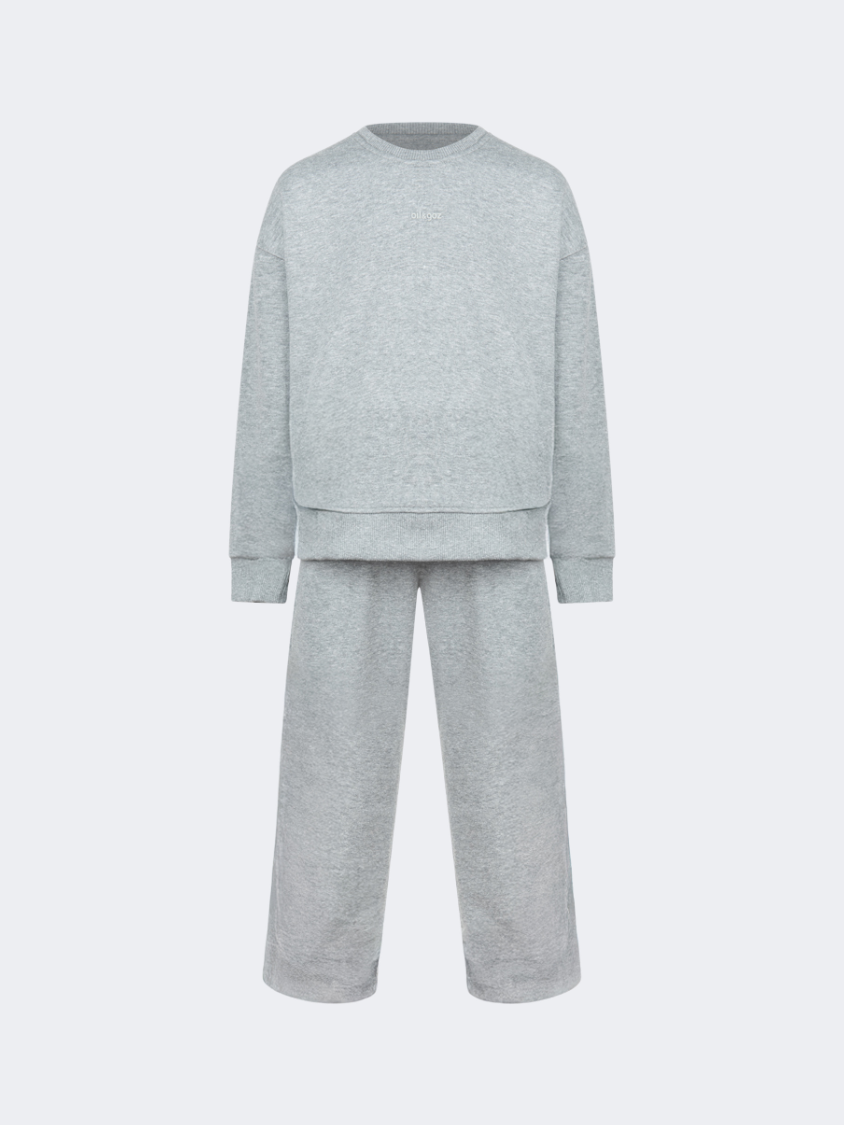 Oil&Gaz Modern Kids-Girls Lifestyle Suit Grey