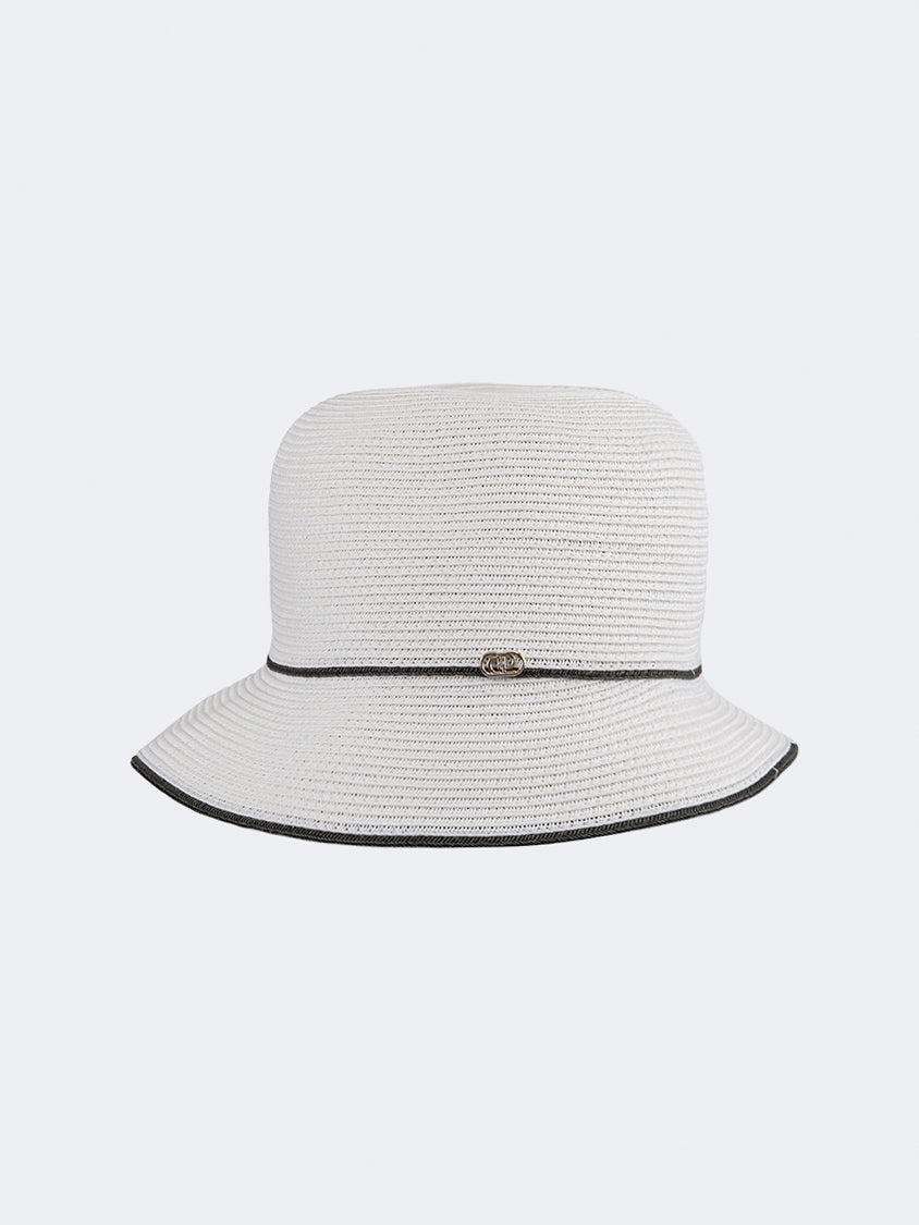 Oil And Gaz Stylish Women Beach Cordobes Hat White