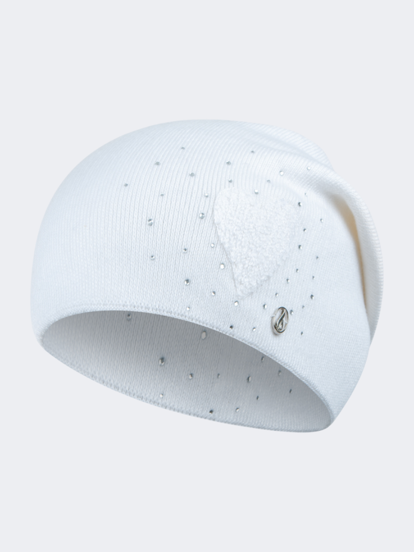 Oil And Gaz Cozy Women Lifestyle Beanie White