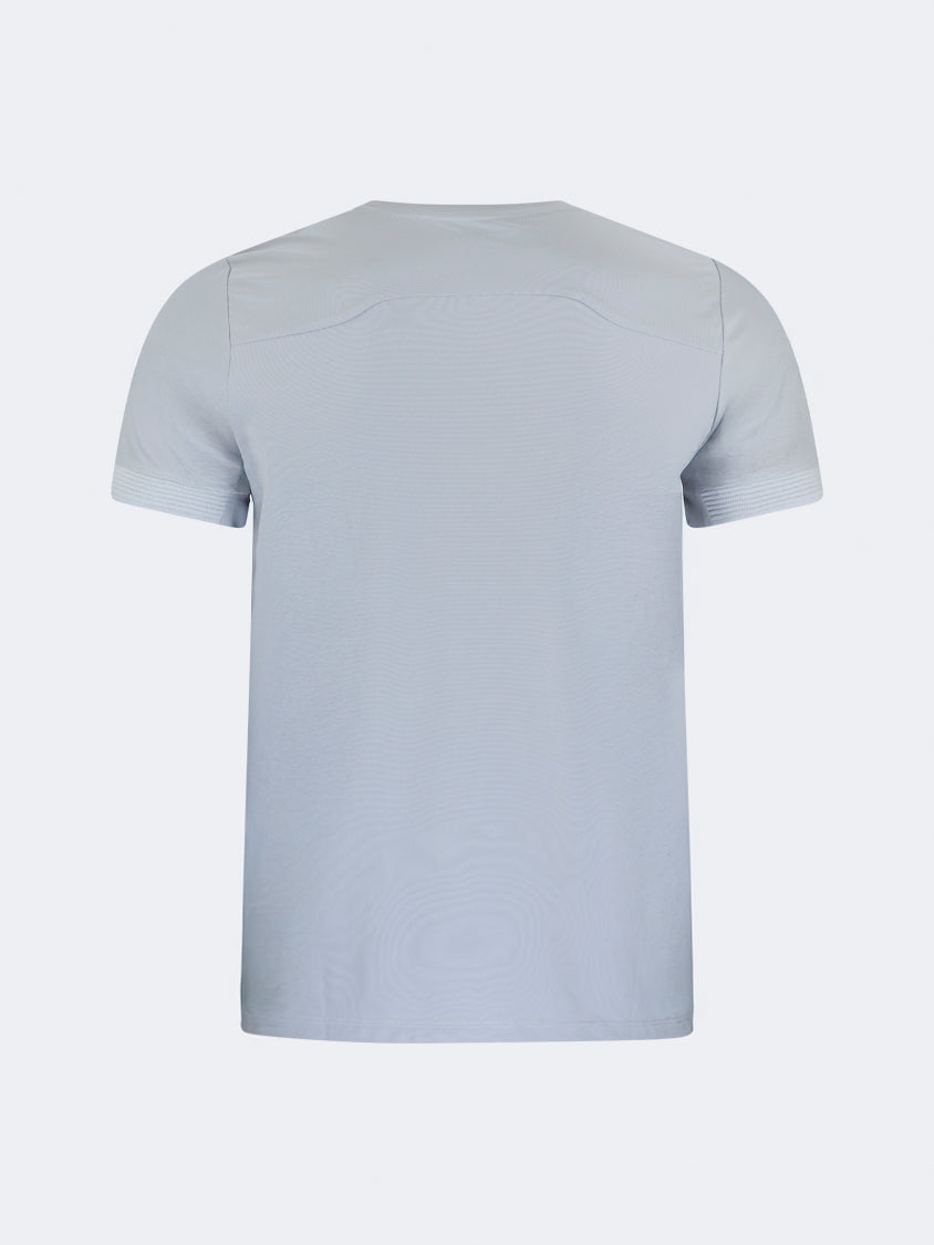 Oil And Gaz Classic Men Lifestyle R-Neck T-Shirt Grey