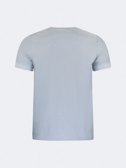 Oil & Gaz Classic Men Lifestyle R-Neck T-Shirt Grey