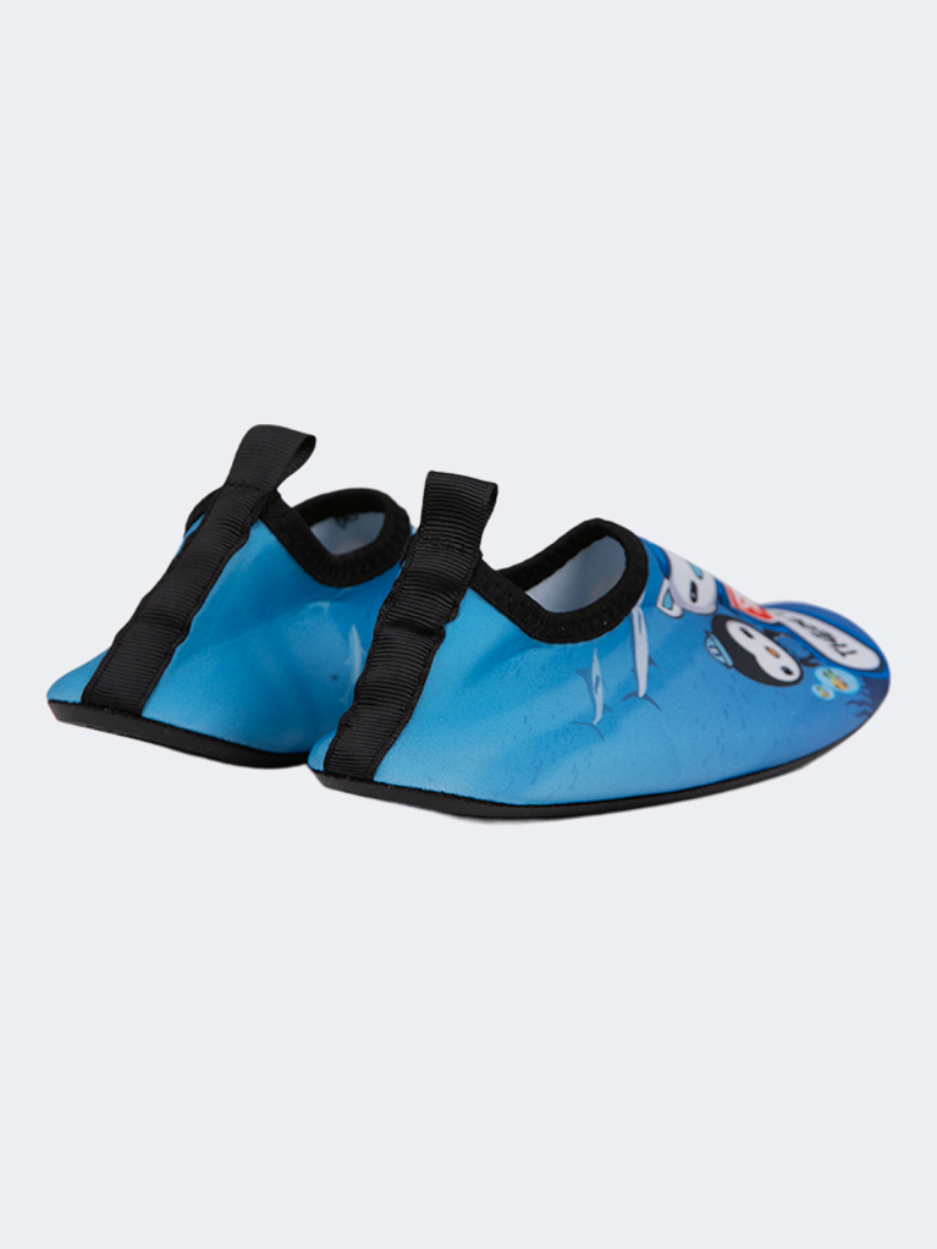 Oil And Gaz Protective Kids Beach Aqua Shoes Blue