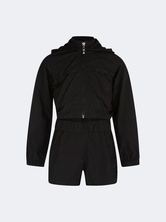 Oil & Gaz Comfortable Kids-Girls Co Ord Set Black