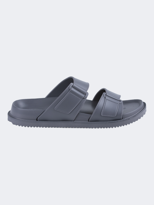 Oil & Gaz Comfortable Men Lifestyle Slide Grey