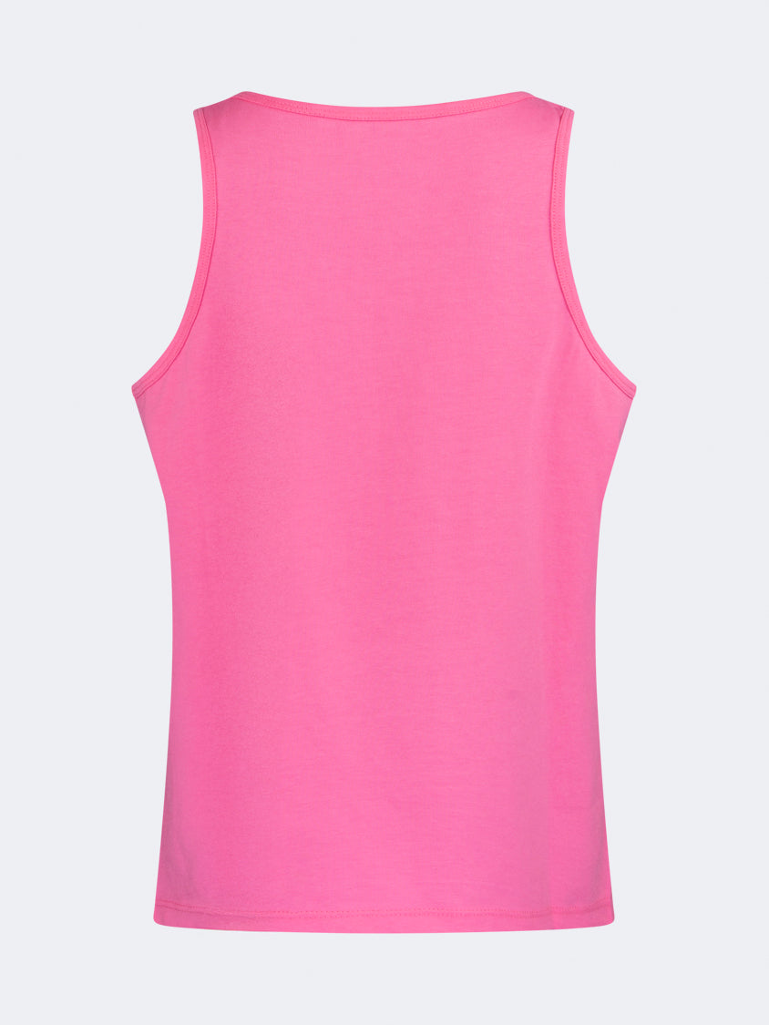 Oil And Gaz Classic Kids-Girls Lifestyle Tank Top Light Pink