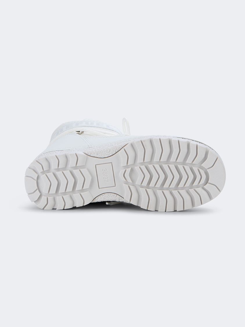 Oil And Gaz Durable Women Skiing After Ski Boots White