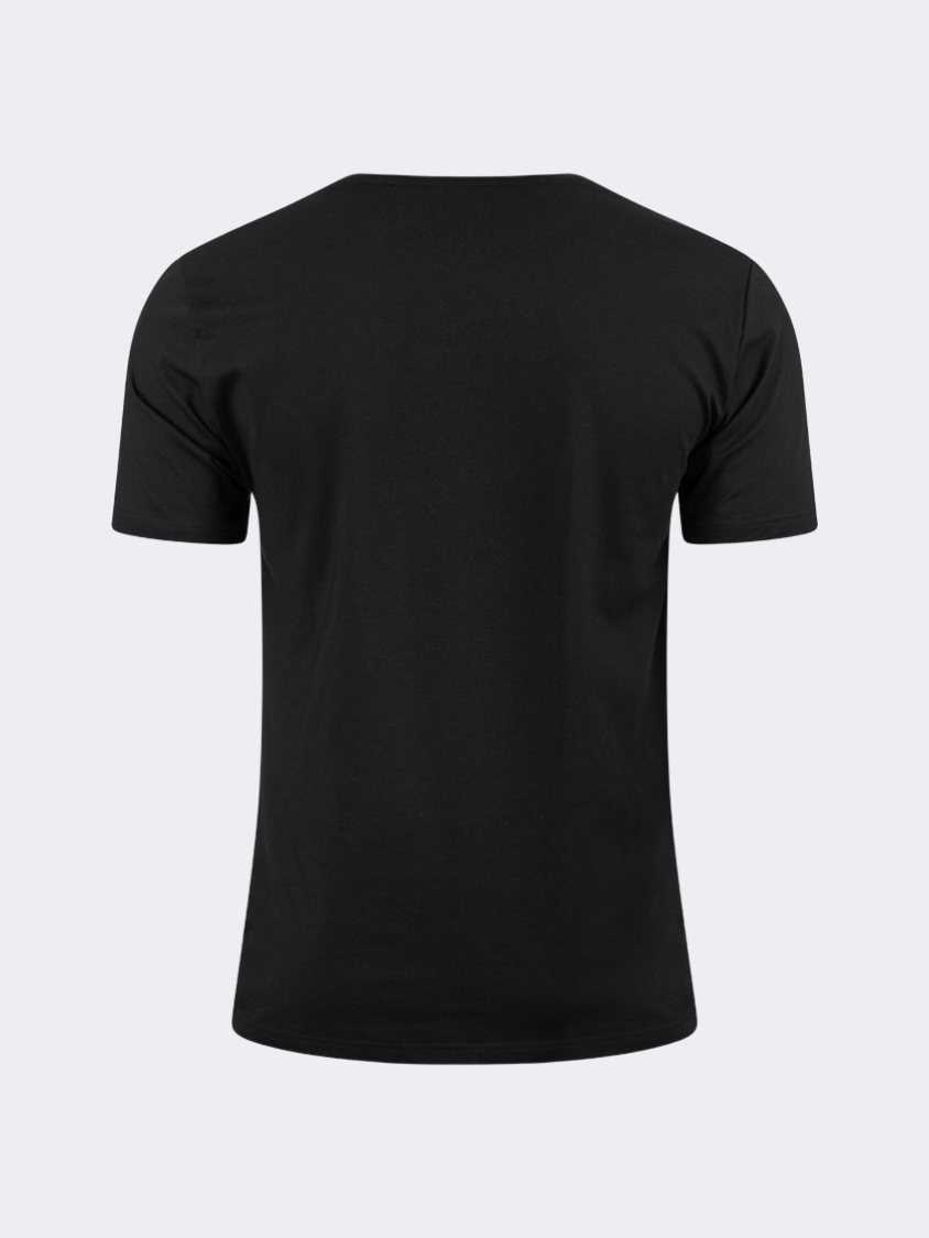Oil And Gaz Basic Men Lifestyle T-Shirt Black