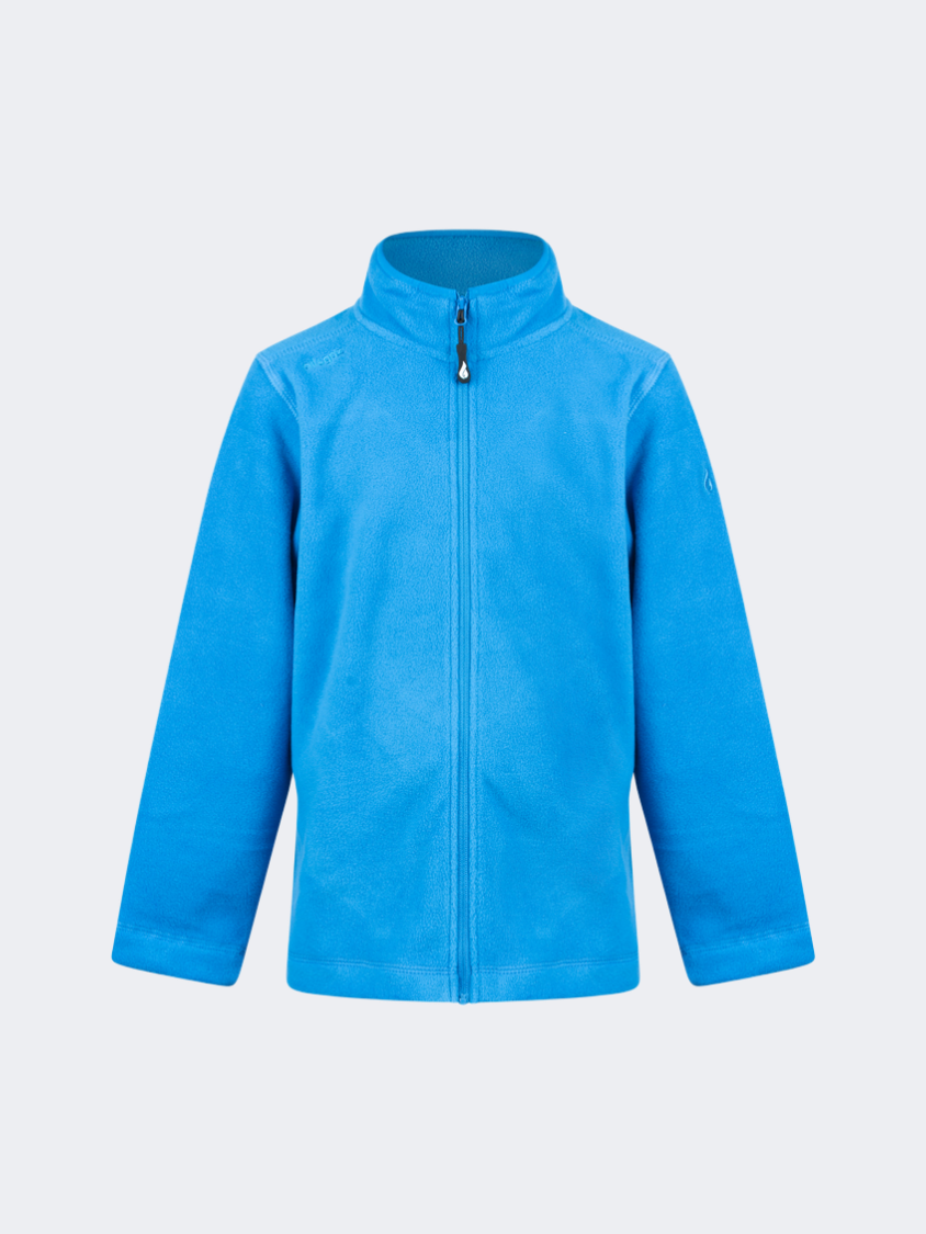 Oil&Gaz Soft Kids-Boys Skiing Full Zip Fleece Royal Blue