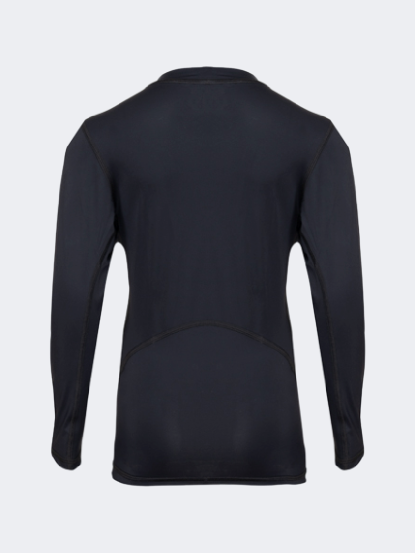 Oil And Gaz Compression Kids Training Long Sleeve Black