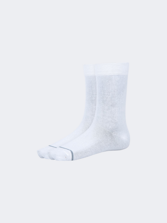 Oil & Gaz Soft 3 Pack Unisex Lifestyle Socks White