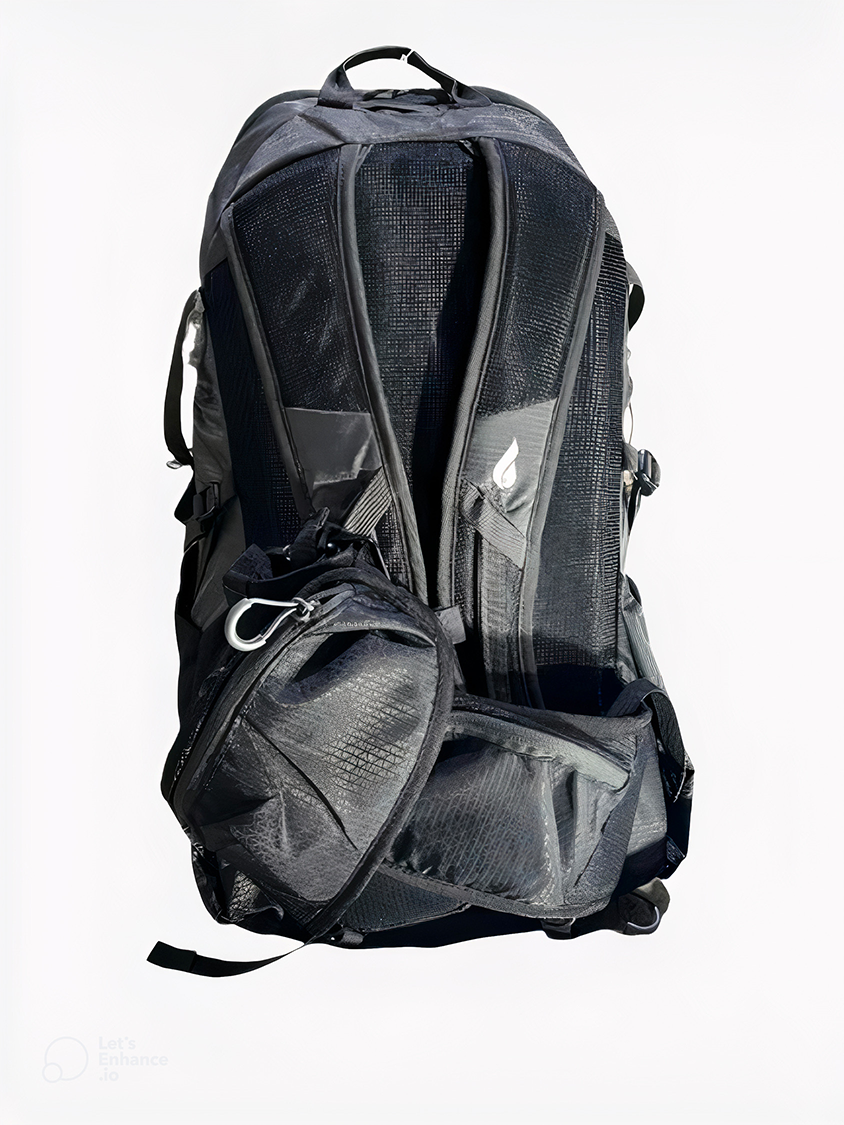 Oil And Gaz 20 L Unisex Hiking Bag Dark Grey/Black