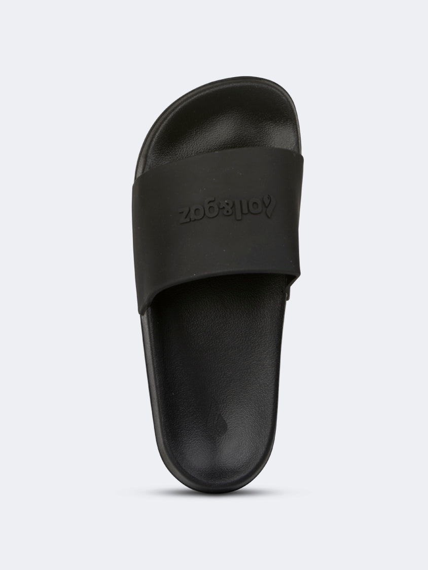 Oil And Gaz Comfy Unisex Beach Slide Black