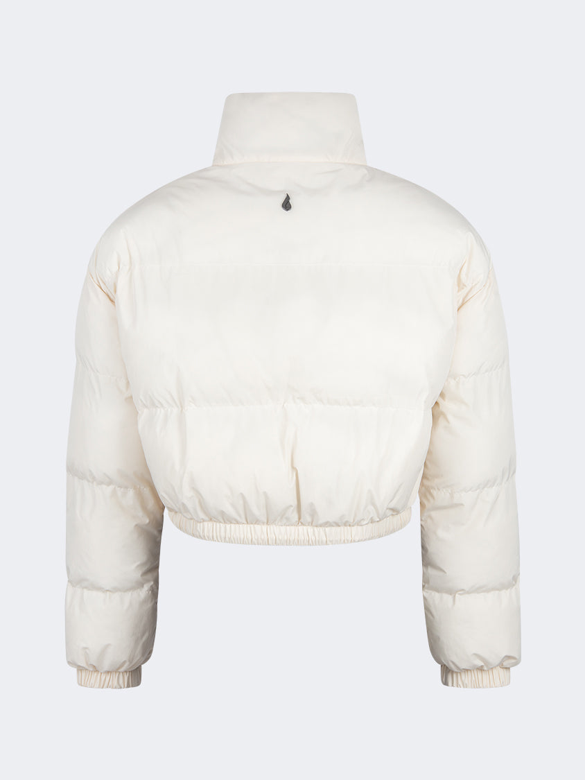 Oil And Gaz Chic Women Lifestyle Jacket Beige