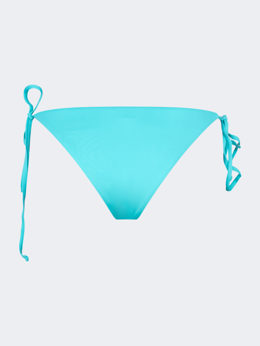 Oil And Gaz Shimmering Women Beach Tie Side Bottom Mint