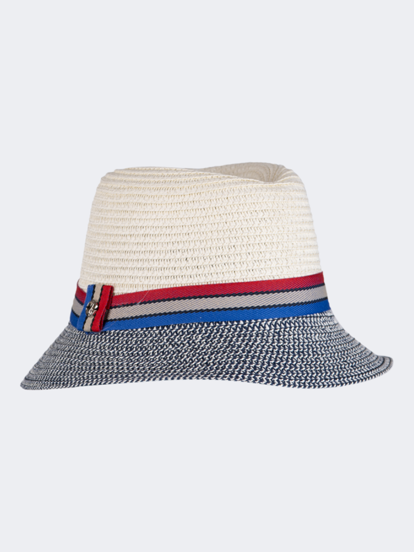 Oil And Gaz Stylish Kids-Boys Beach Hat Blk/White