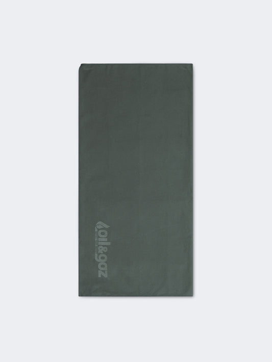 Oil & Gaz Rubber Bag Unisex Lifestyle Microfiber Towel Dark Grey
