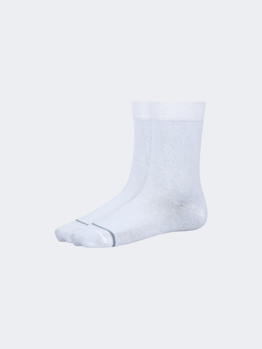 Oil And Gaz Soft 3 Pack Kids Lifestyle Socks Grey/White/Navy