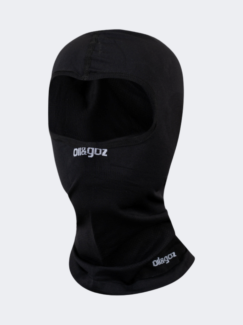 Oil And Gaz Seamless Kids Lifestyle Balaclava Black