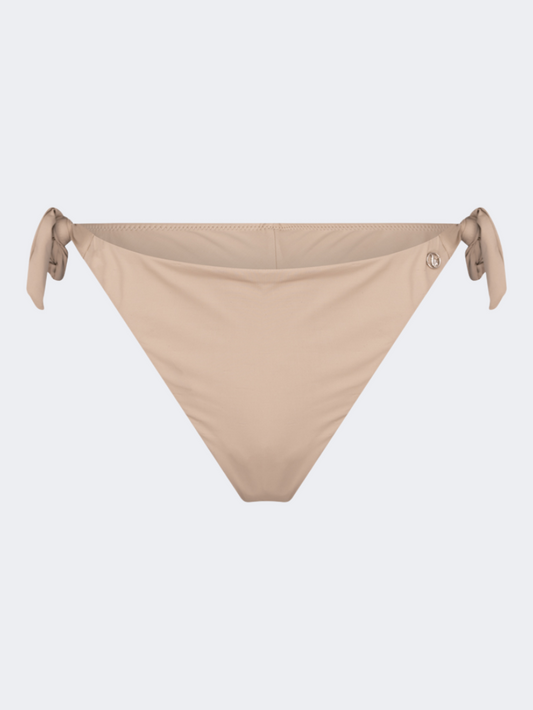 Oil & Gaz Comfortable Women Beach Tie Side Bottom Beige