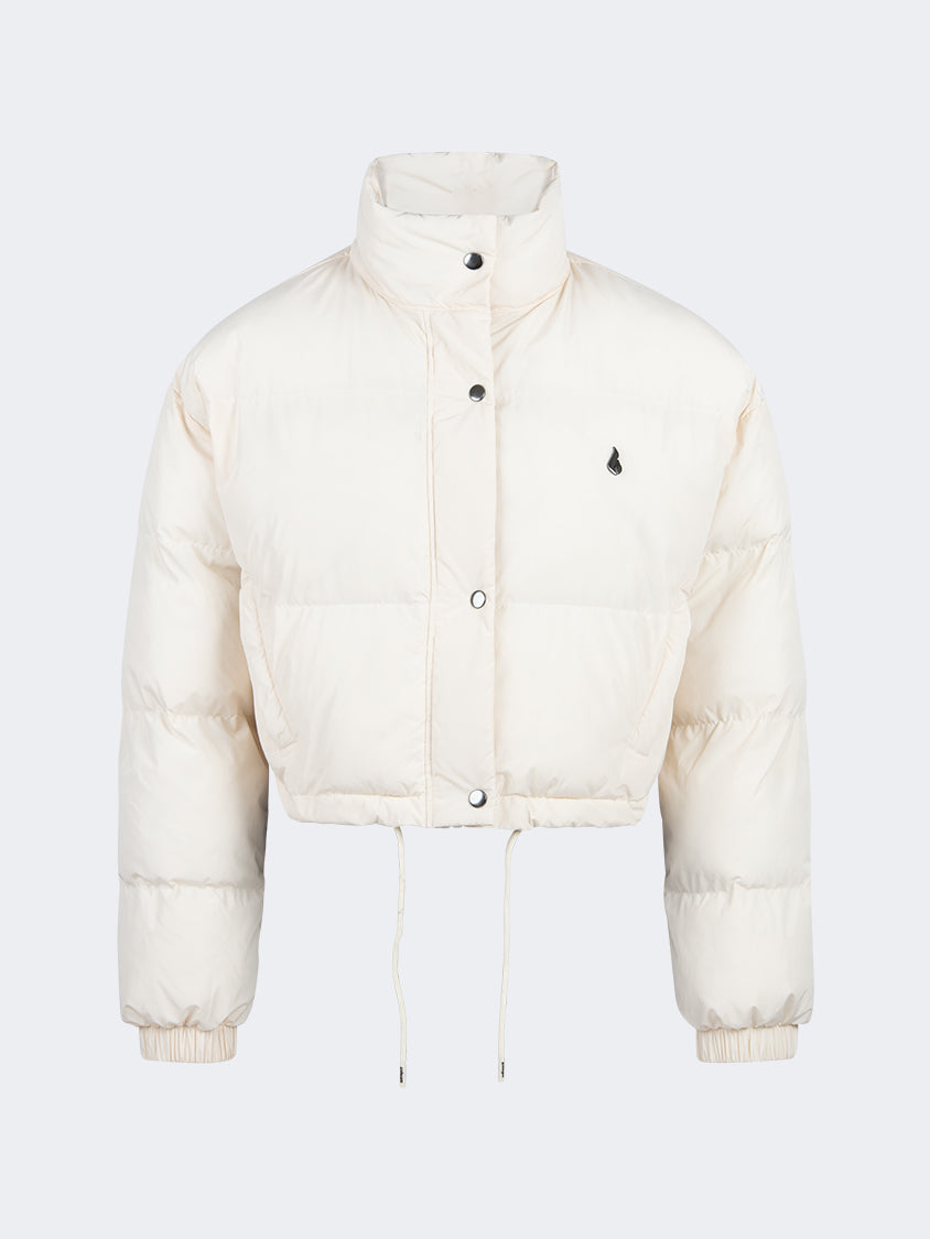 Oil And Gaz Chic Women Lifestyle Jacket Beige