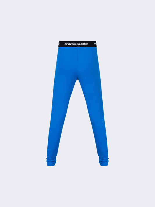 Oil & Gaz Plain Kids-Girls Lifestyle Tight Blue
