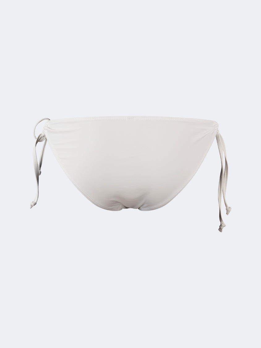 Oil And Gaz Breathable Women Beach Tie-Side Bottom White