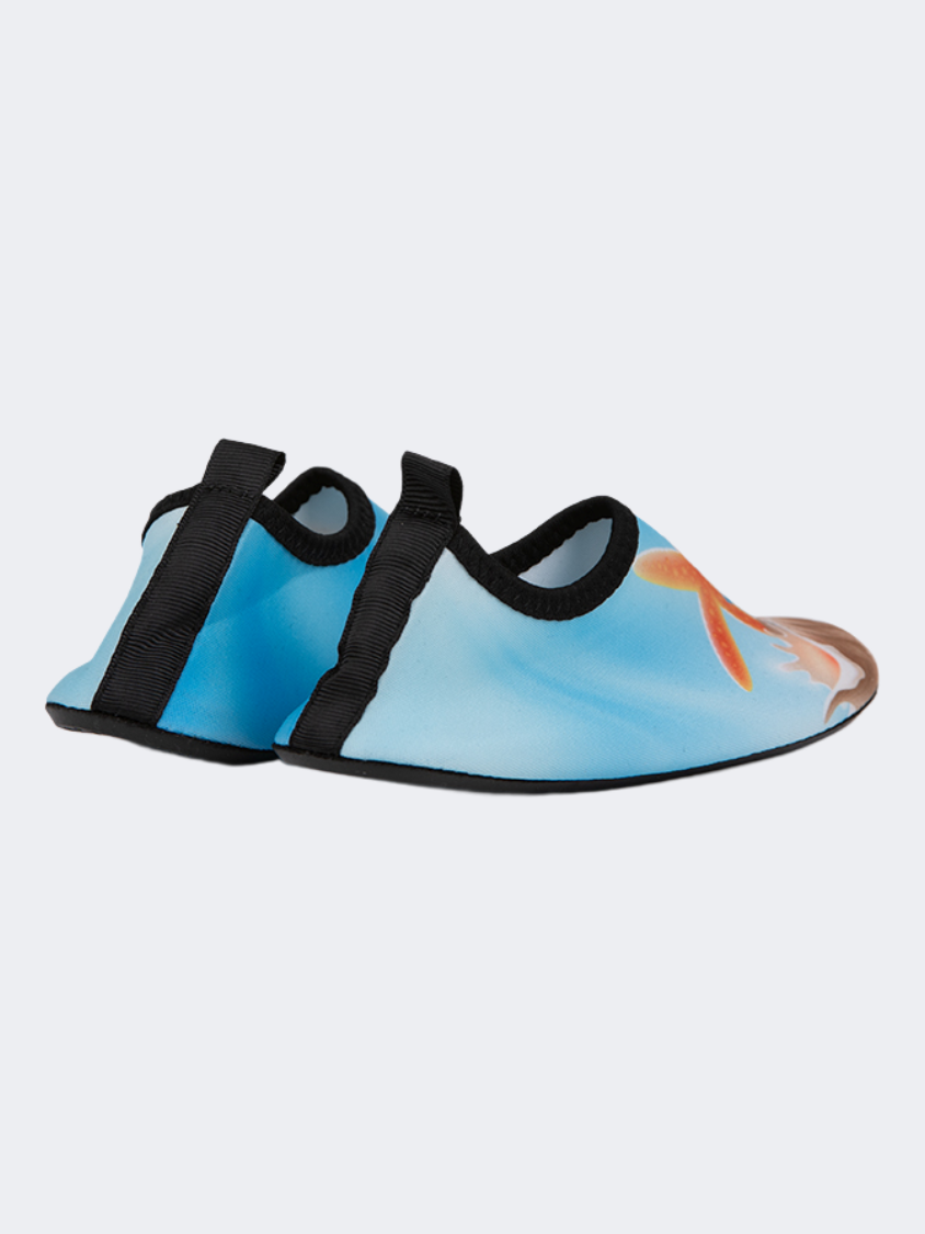 Oil And Gaz Protective Kids Beach Aqua Shoes Light Blue